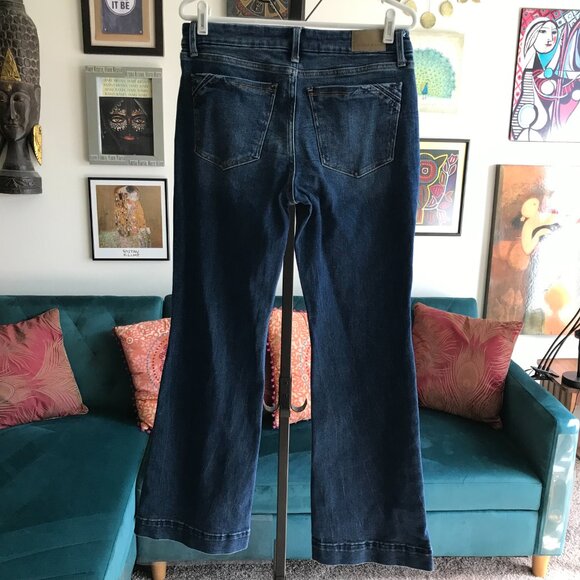 BUCKLE BLACK size 29 x 32 Stretch Denim Fit No. 53 Trouser Flare Jeans - Picture 3 of 5